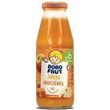 Bobo Frut Fruit and Vegetable Nectar Apple Carrot for Babies after 6 Months Onwards 300ml