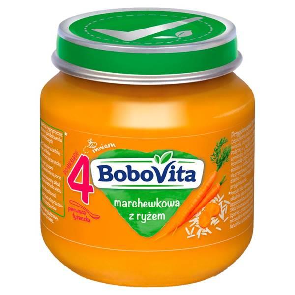 BoboVita Carrot Soup with Rice for Infatnts after 4th Month without Salt 125g