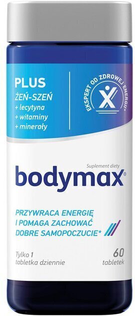 Bodymax Plus Ginseng Lecithin Vitamins Minerals 60 Tablets