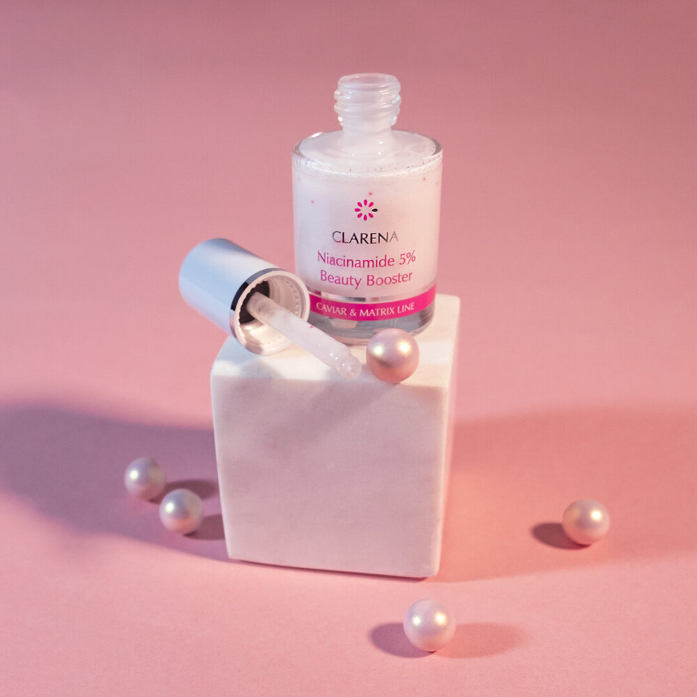 Clarena Caviar & Matrix Line Rejuvenating Booster with Lifting Effect for Mature Skin 30ml