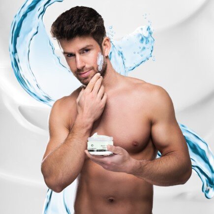 Clarena Mens Line Power Hydro Cream Moisturizing Cream for Men 50ml