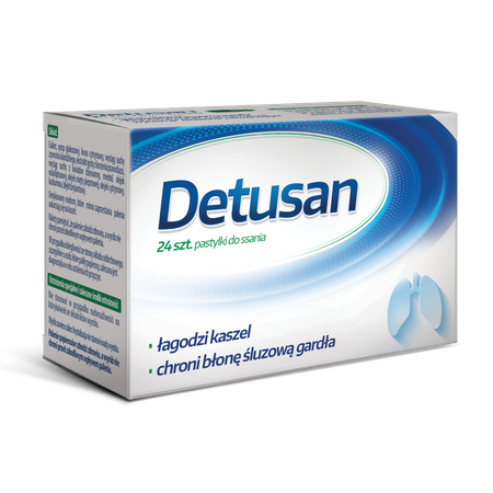 Detusan Lozenges to Ease Cough in Smokers 24 Pieces