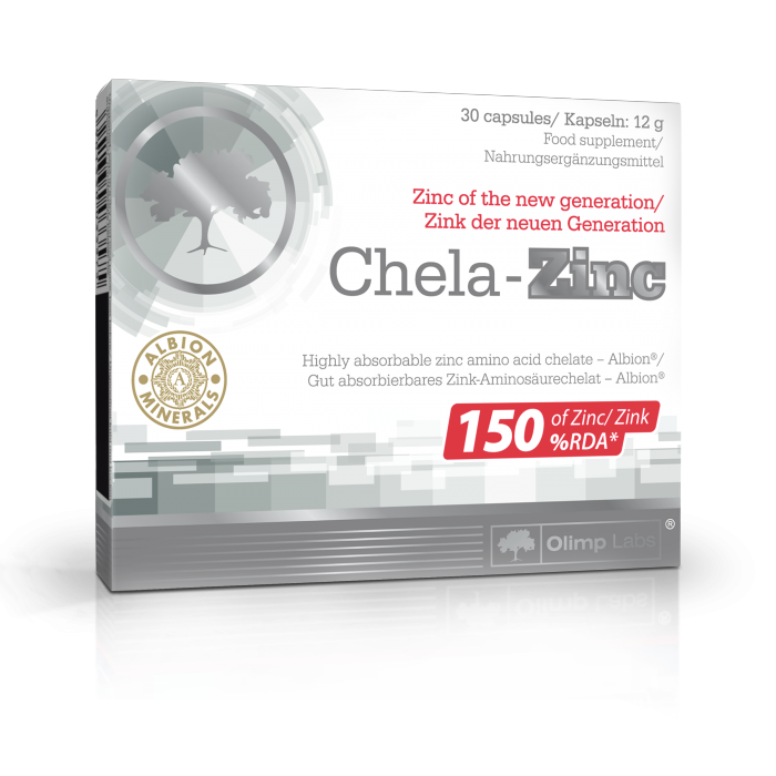Dietary Supplement Olimp Chela-Zinc 30 Capsules