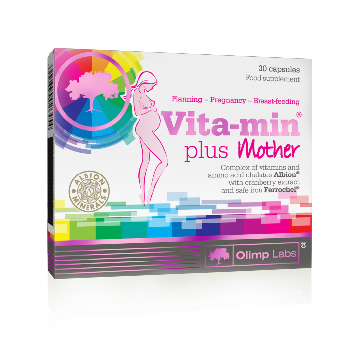 Dietary Supplement Olimp Vita-min Plus Mother 30 Tablets