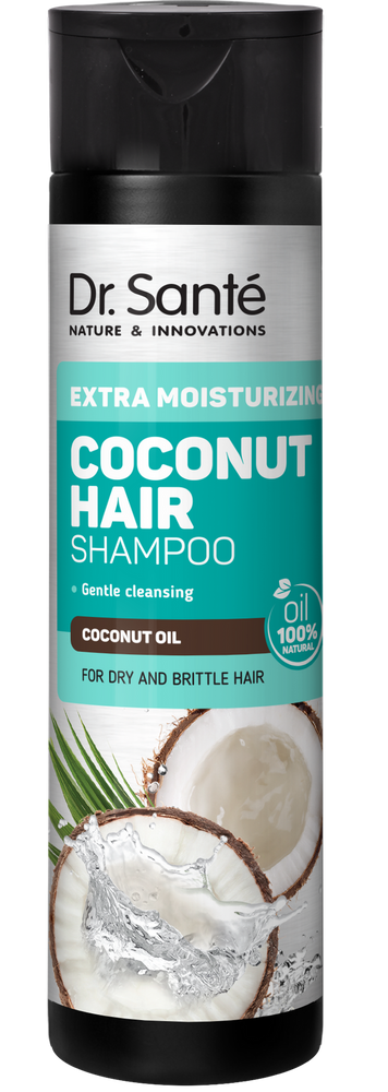 Dr. Sante Coconut Hair Shampoo with Coconut Oil for Dry and Brittle Hair 250ml