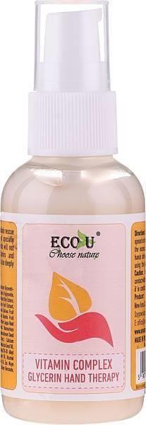 Eco U Nourishing Glycerin Hand Therapy with Vitamin Complex 50ml