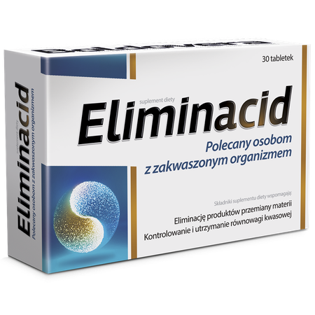 Eliminacid Recommended for People with Acidified Body Healthy Skin Nails 30 Piece