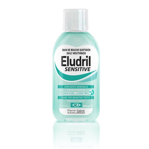 Eludril Sensitive Mouthwash for Sensitive Teeth 500ml