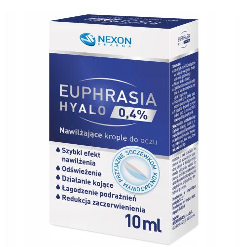 Euphrasia Hyalo 0.4% Moisturizing Eye Drops 10ml