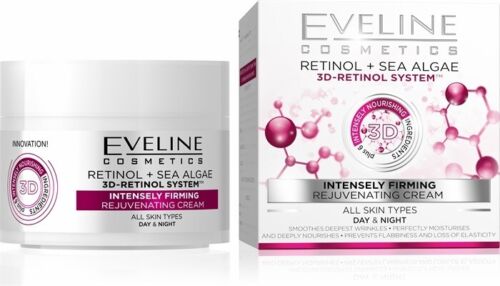 Eveline Retinol Sea Alge 3D-Retinol System Intensely Firming Day&Night Cream 50ml