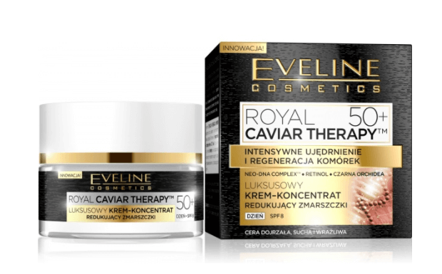 Eveline Royal Caviar Therapy 50+ Day Cream-concentrate Reducing Wrinkles 50ml