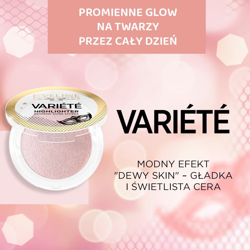 Eveline Variete Extreme Shine Effect Pressed Highlighter No. 01 5g