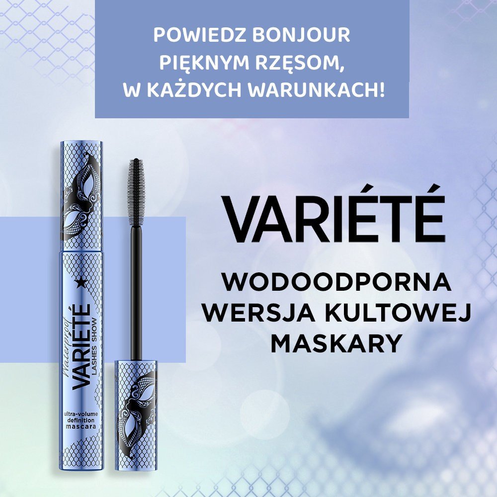 Eveline Variete Lashes Show Ultra Volume Definition Waterproof Mascara 10ml