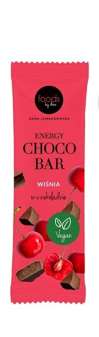 Foods by Ann Energy Choco Bar Cherry in Chocolate 35g