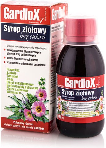 Gardlox Herbal Syrup without Sugar 120ml