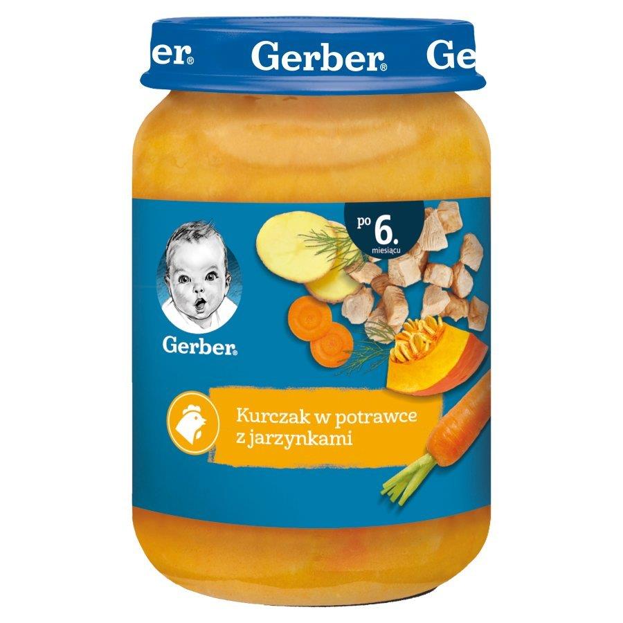 Gerber Chicken with Vegetables for Babies after 6 Months 190g