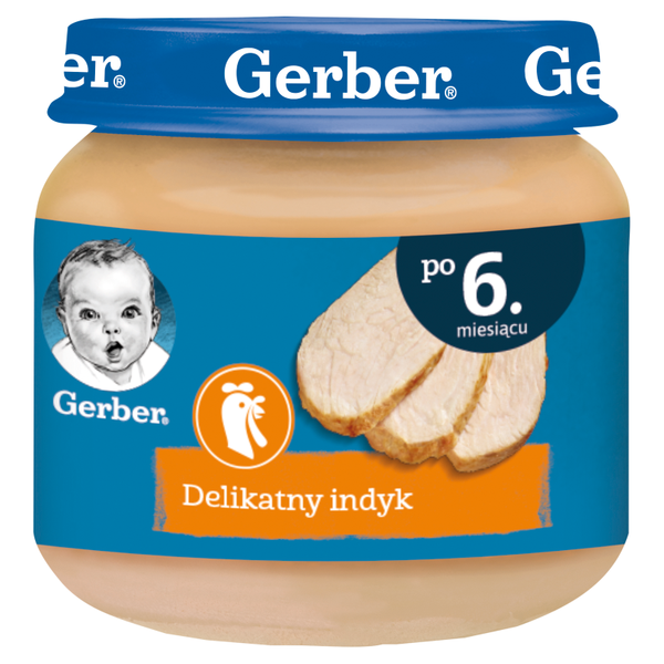 Gerber Delicate Turkey for Babies after Month 6 80g