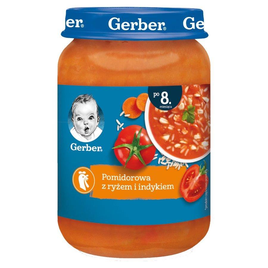 Gerber Tomato Dish with Rice and Turkey for Babies after 8 Months 190g