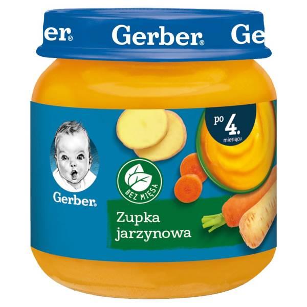 Gerber Vegetable Soup for Babies after 4 Months Onwards 125g