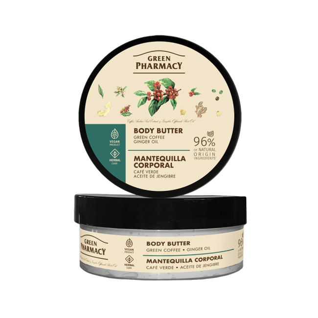 Green Pharmacy Body Butter Green Coffee and Ginger Oil 200ml