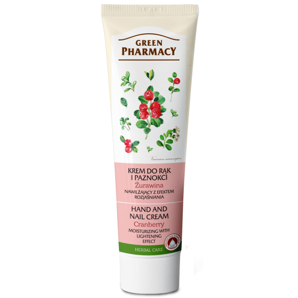Green Pharmacy Hand and Nail Cream Cranberry Lightening Effect 100 ml