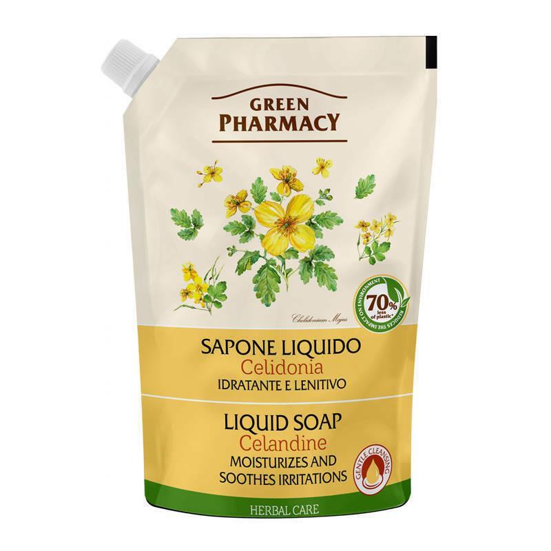 Green Pharmacy Liquid Soap Refill Swallow Herb 460 ml