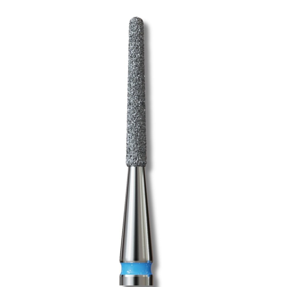 IQ Nails Diamond Nail Drill Bit Long Cone Medium Fine 1.2mm Blue 199.524.012 1 Piece