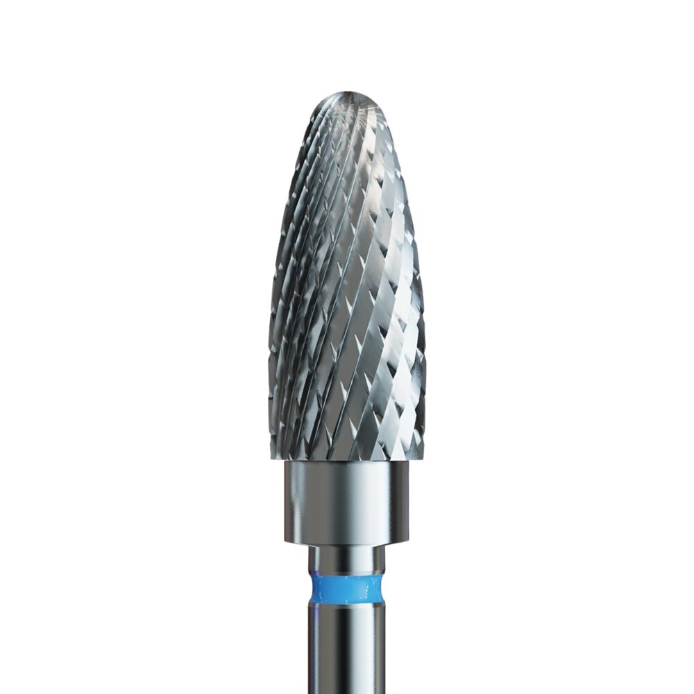 IQ Nails Standard Crosscut Tungsten Carbide Nail Drill Bit Pinecone Shape 6mm Use in Manicure and Pedicure 274.190.060 1 Piece