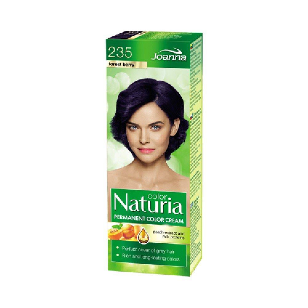 Joanna Naturia Permanent Hair Color Paint Care Shine Proteins Forest Berry No. 235 100ml