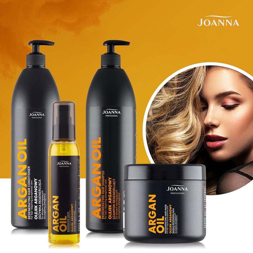 Joanna Professional Argan Oil Regenerating Conditioner for Weak and Damaged Hair 1000g