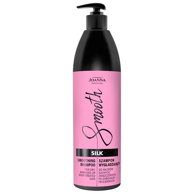 Joanna Professional Smoothing Moisturizing Shampoo with Silk for Dry and Damaged Hair 1000ml