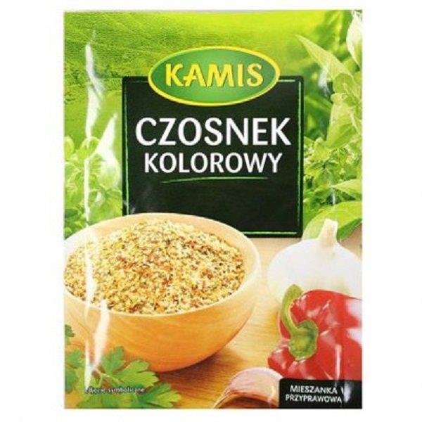 Kamis Colourful Garlic Mixture of Spices for Meat Vegetables and Cheese 20g