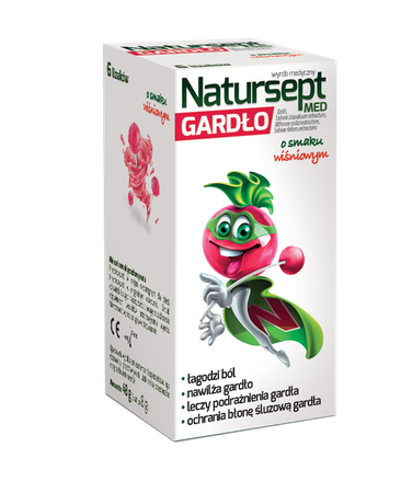 Lollipops For Children Natur-sept Throat Soothing Irritation with a cherry flavor 6 Pieces
