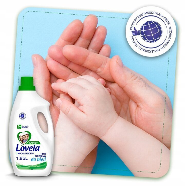 Lovela Family Hypoallergenic Laundry Detergent 1.85L