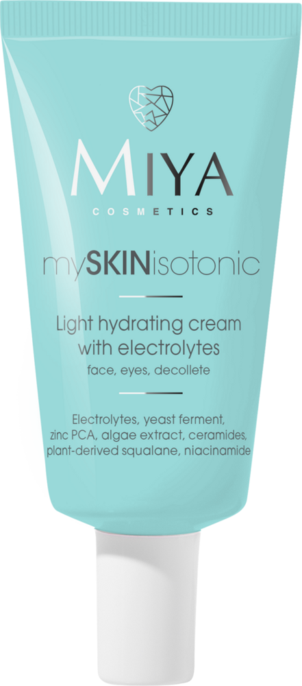 Miya mySKINisotonic Light Hydration Cream with Electrolytes for Oily and Combination Skin 40ml