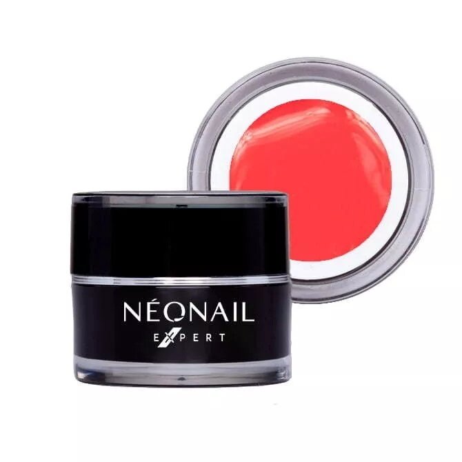 NeoNail Expert Paint UV Kryjący Żel do Wzorów na Paznokciach Neon Coral 5ml