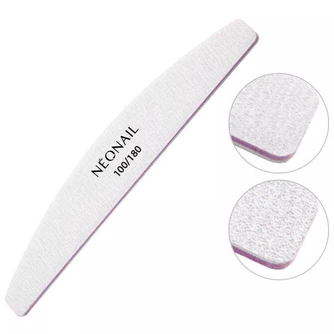 NeoNail Nail File Grey Arc 100/180 1 Piece