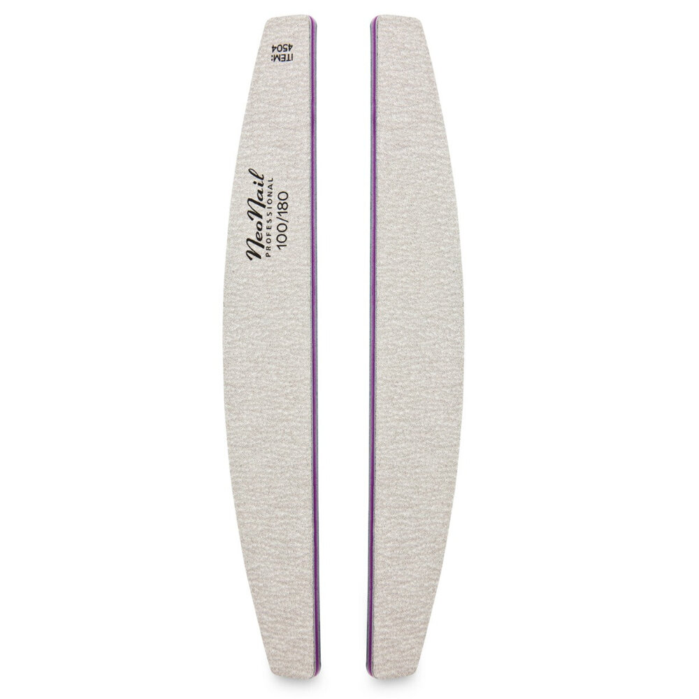 NeoNail Nail File Grey Arc 100/180 1 Piece