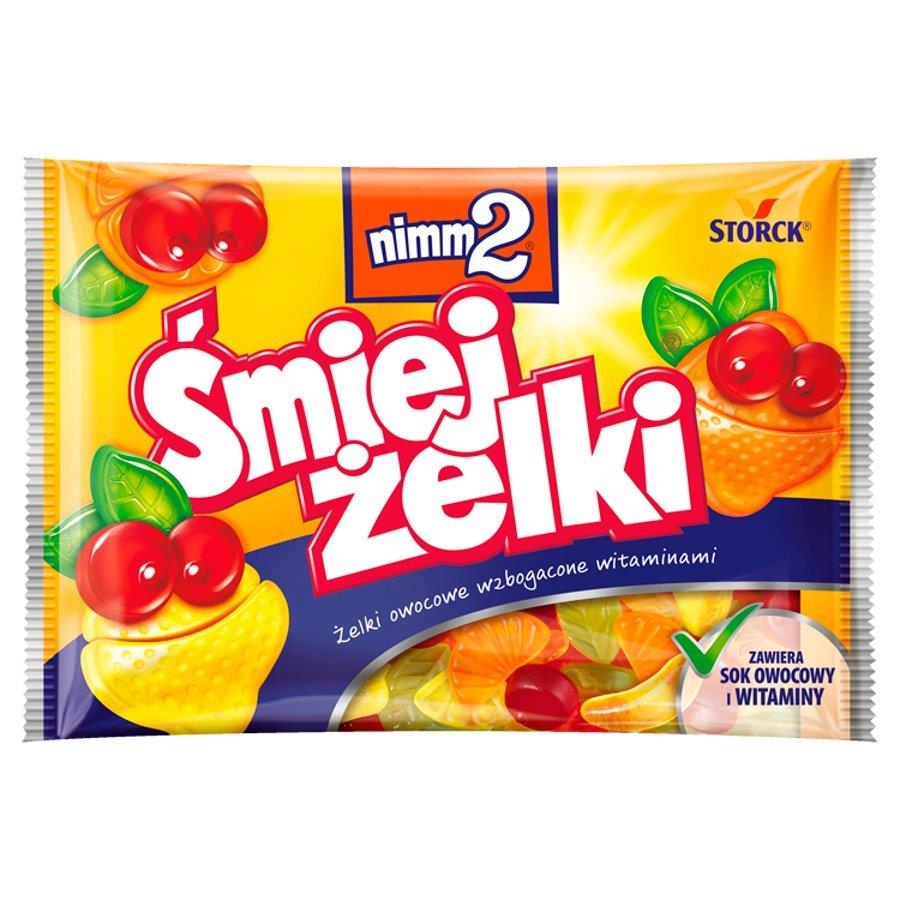 Nimm2 Śmiejżelki Fruit Gummies Enriched with Vitamins 100g