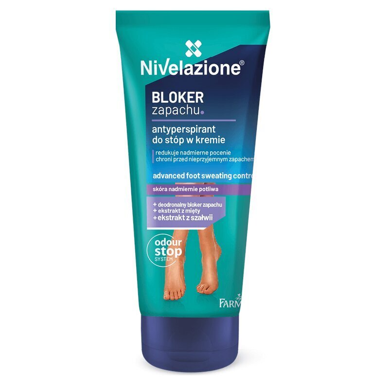 Nivelazione Antiperspirant Foot Cream 75ml