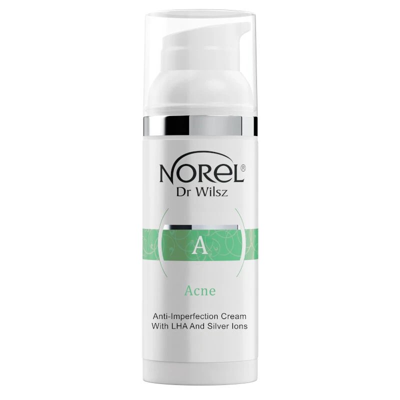 Norel Acne Anti Imperfection Cream with AHA and Silver Ions 50ml