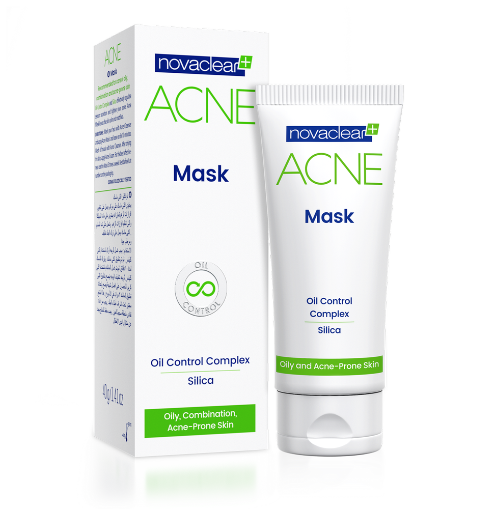 NovaClear Acne Mattifying Face Mask 40g Best Before 30.09.24