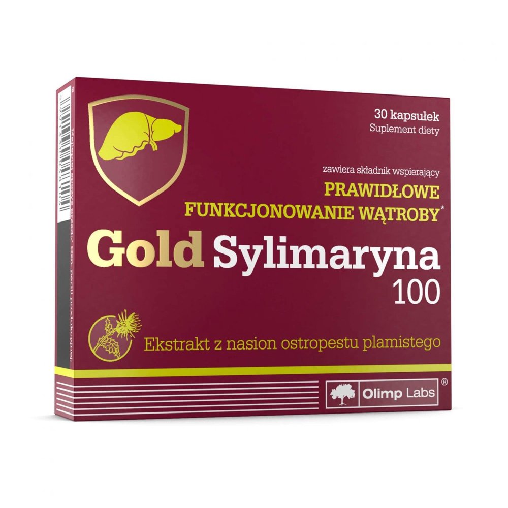 Olimp Gold Sylimaron 100 Supports Liver Health 30 Capsules