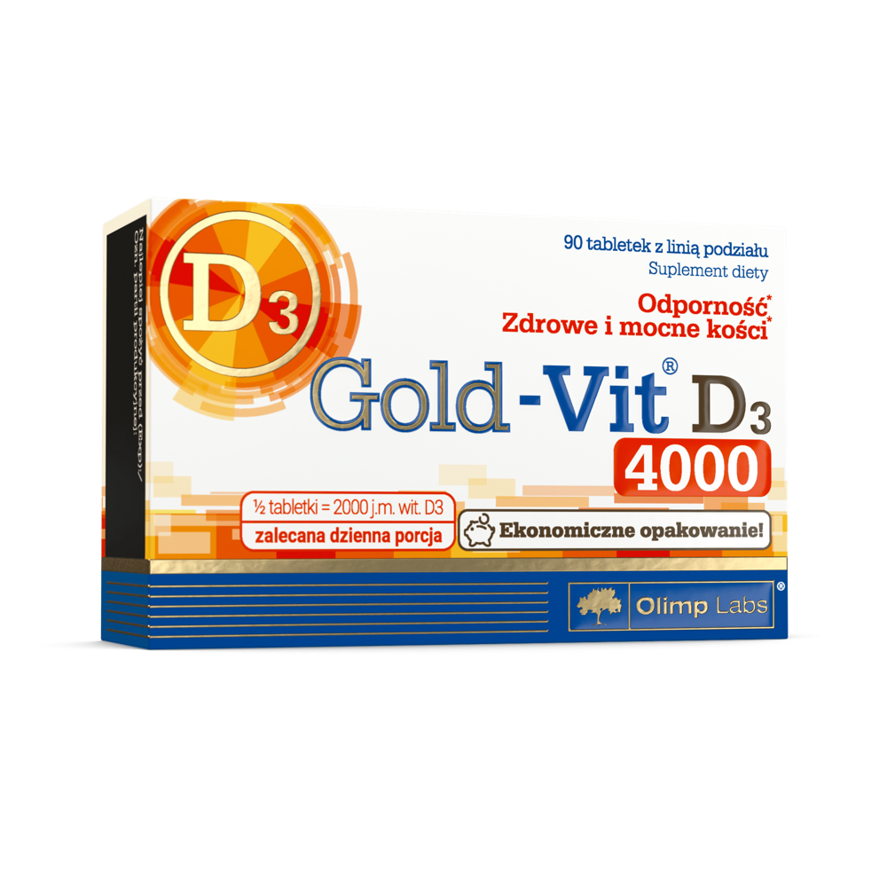 Olimp Gold-Vit D3 4000 for Immunity and Healthy Bones 90 Tablets