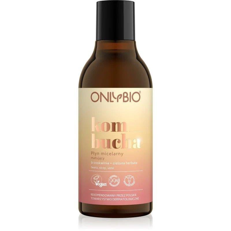 OnlyBio Kombucha Mattifying Micellar Liquid with Peach and Green Tea 300ml