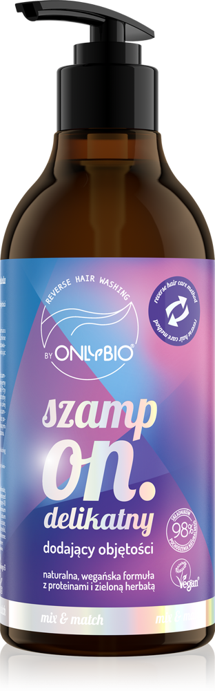 OnlyBio Reverse Washing Delicate Volumizing Shampoo 400ml