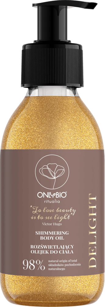 OnlyBio Ritualia Delight Illuminating Body Oil with Vegan Formula 150ml