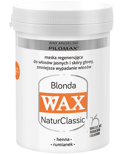 POLOMAX Wax Blonda - MASK regenerating dry, damaged and bright Hair 480 g