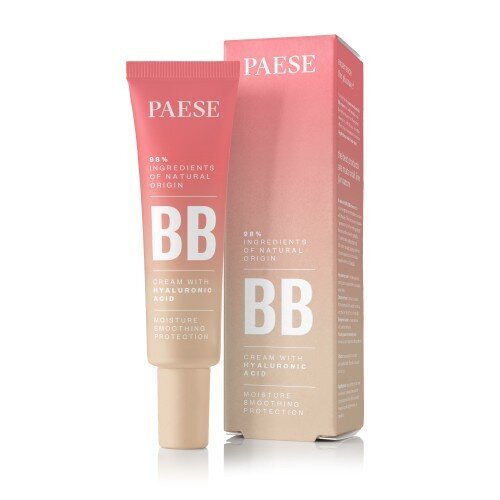 Paese BB Cream with Hyaluronic Acid No. 02 Beige 30ml