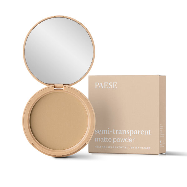 Paese Semi-Transparent Mattifying Powder for Oily Combination and Normal Skin No. 3A Golden Beige 9g